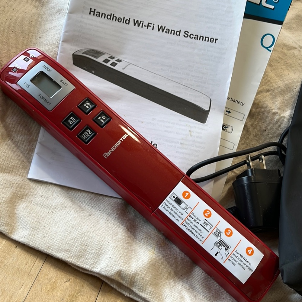 Pandigital Handheld Wi-Fi Scanner